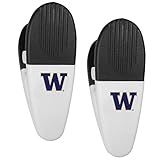 NCAA Washington Huskies Mini Chip Clip Magnets, Set of 2
