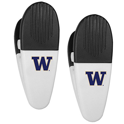 NCAA Washington Huskies Mini Chip Clip Magnets, Set of 2