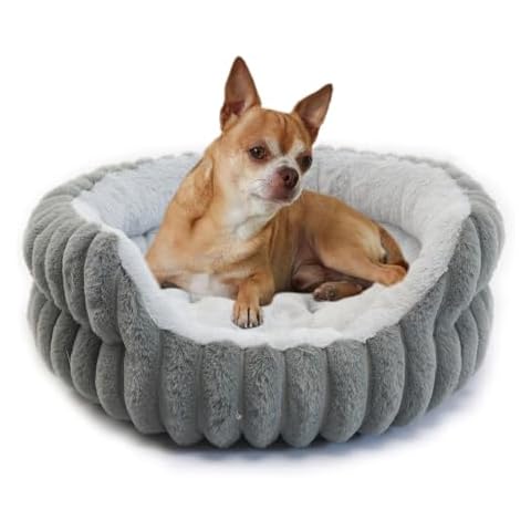 nononfish Kitten Beds for Indoor Kittens Washable Comfy Burrowing Cat Bed Warm Cozy Puppy Bed for Small Dogs 0-15lbs Boy Cover