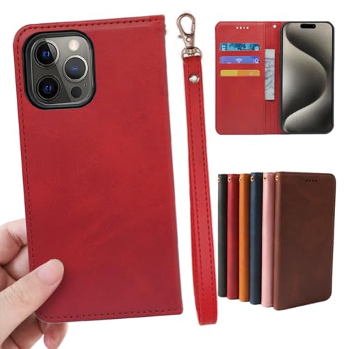 GOKIGIOD �K�p iPhone 13 pro max �P�[�X �蒠�^ PU���U�[ �X�g���b�v ���� �J�[�h���[ �X�^���h�@�\ �ϏՌ� �A�C�t�H��13�v���}�b�N�X �X�}�z�P�[�X �蒠 ��phone13promax case �J�o�[ ���z�^ �����}�O�l�b