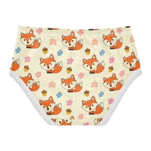 Cute Cartoon Foxes Toddler Girls's Underwear 2T 202c17942