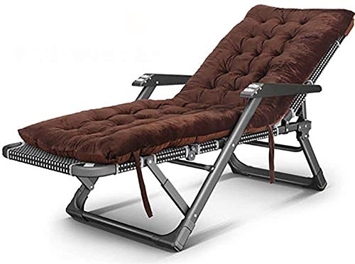 Chaise Longue Pliante réglable d'extérieur avec haute capacité de charge