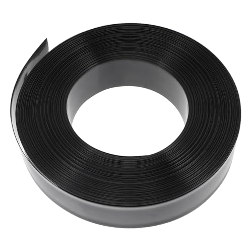 Tubos termorretráctiles industriales de PVC negro para cables eléctricos