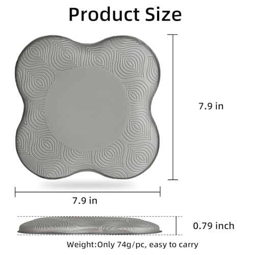Image of 2-4 Pack Yoga Knee Pads, TPE Cushion for Pilates Exercise