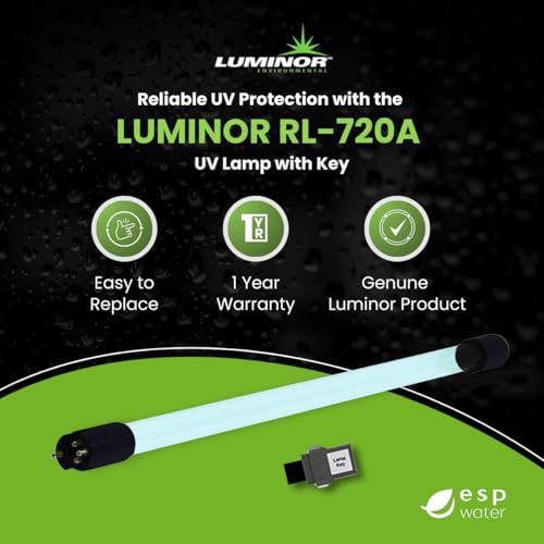 Lámpara UV Luminor RL-720A con llave compatible LR5-555 y LR6-1105 miniatura 3