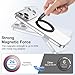 Magnetic Ring Holder for Samsung Galaxy S25 Ultra S25 FE S25+ S24 Ultra S23 A17 A26 A36 & All Smartphones, Removable Gym Dual-Sided Magnets MagSafe Kickstand Loop, Compatible with Magnetic Car Mount