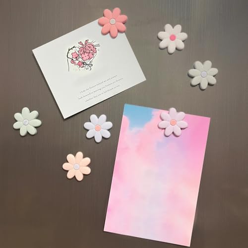 Imanes de silicona florales para refrigerador 7 piezas miniatura 5