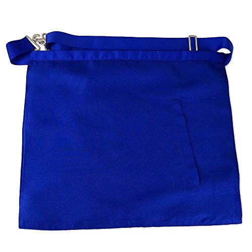 Freemasoner Masonic Master Mason Apron-Blue Lodge White Cloth With Embroidery #TOP1