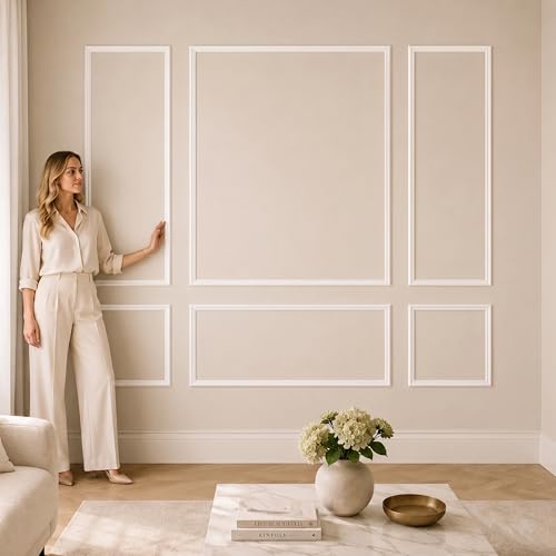 joykiss Pre-Cut Wall Molding Kit