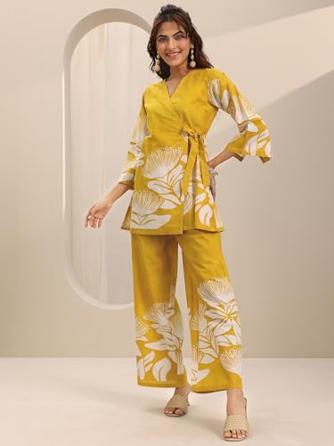 Image of Libas Printed Cotton Co-ord Set