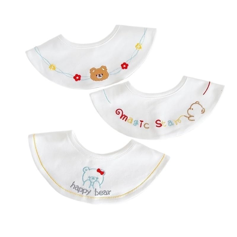 Bavoirs anti-bave super absorbants pour les sorties et les poussées dentaires de bébé
