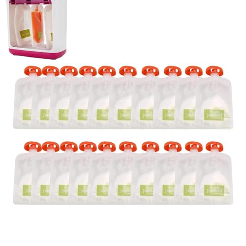 Squeeze Station Fabricant De Jus À Base, Station À Presser Pour Bébé, Jus De Fruits Frais Pour Bébé Fait Maison Avec Sacs De Rangement