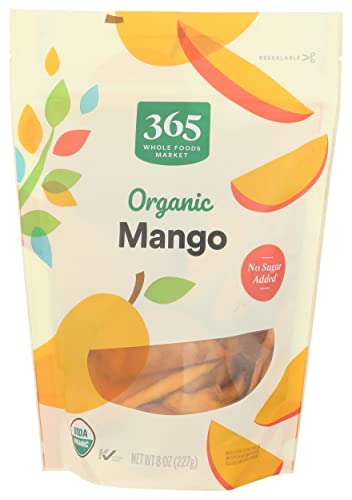 365 by Whole Foods Market, Mango Slices Organic, 8 Ounce