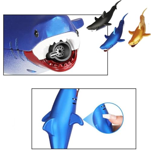 Encendedor Antiviento Shark Torch con Diseño Metálico Azul miniatura 3