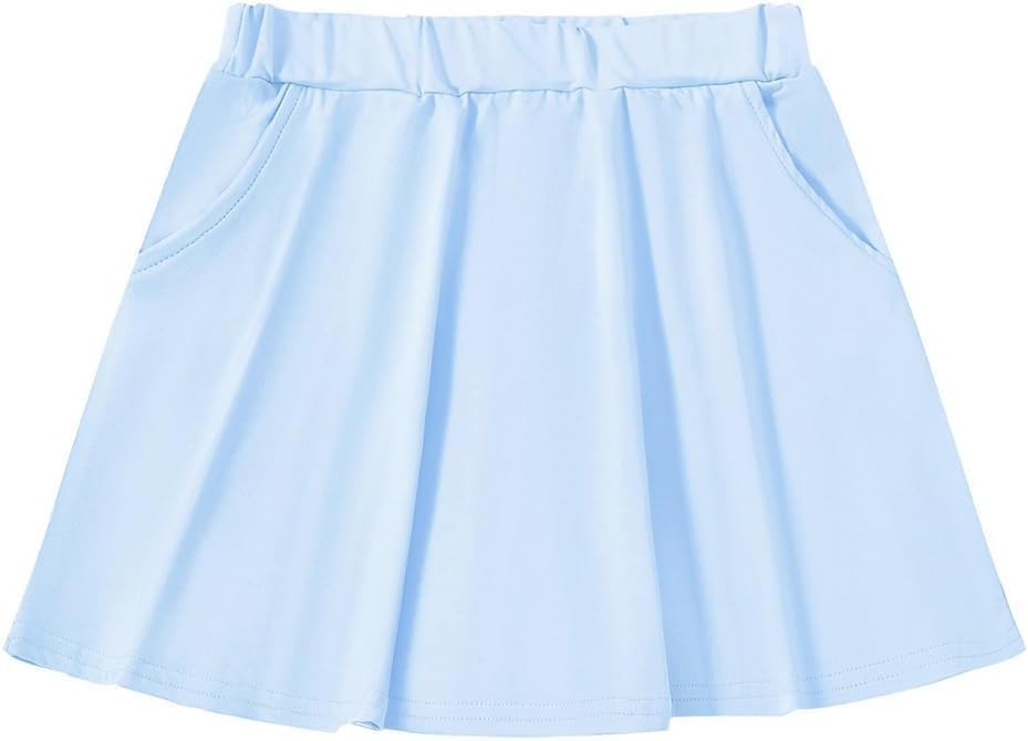 Girls Tennis Golf Dress Outfit Sleeveless Polo V Neck Tank Top and Skorts Sets Sport Skirt with Pockets - Image 4