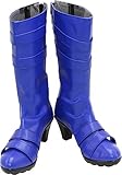 CUTEMUFFIN Cosplay Boots Shoes for Tenoh Haruka Blue