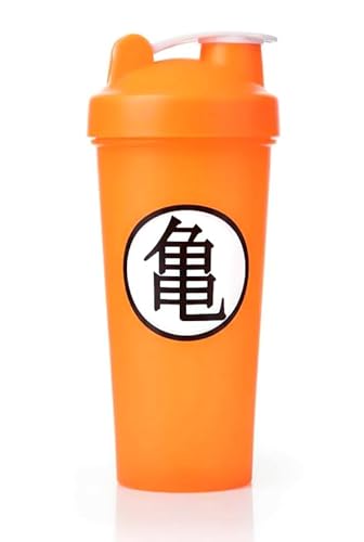 Nitro Fight Wear DBZ Kame Logo Shaker Cup - 28 Ounce Mixer Bottle for Protein & more - Dragon Goku Ball Z