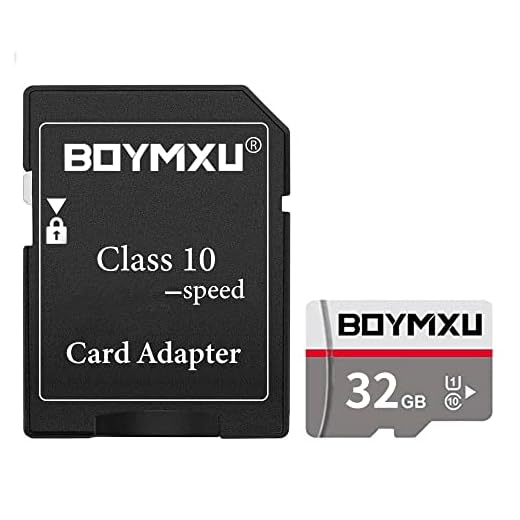 TF Memory Card 32GB,BOYMXU TF Card with Adapter,High Speed Memory Card Class 10 TF Card Memory Card for Phone Camera Computer-Update