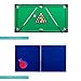 Best Choice Products 4-in-1 Multi Game Table, Childrens Combination Arcade Set w/Pool Billiards, Air Hockey, Foosball and Table Tennis - Dark Wood