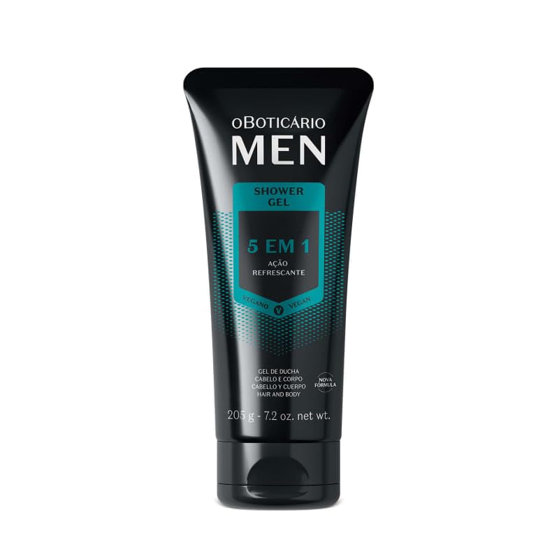 O BOTICÁRIO MEN SHOWER GEL 5 EM1 205g