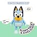 Bluey Game Hide and Seek Figure, Articulated, Musical Kids Figurines with Dance Mode, Interactive Play Toddler Figurine Toys for Ages 3+
