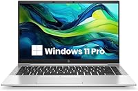 HP EliteBook 840 G8 Business Laptop, 11th Gen Intel Core i7-1165G7, 16GB RAM, 512GB SSD, Qwerty Keyboard, Windows 11 Pro (Renewed)