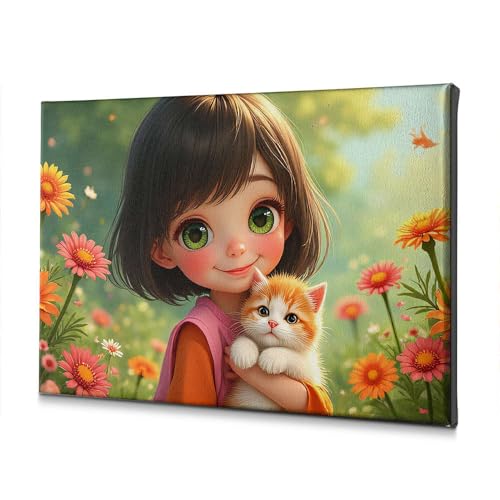 Toile décorative pour habiller un mur vide facilement avec kit fourni