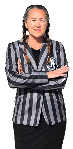 Wednesday Nevermore Girls Cosplay Blazer2