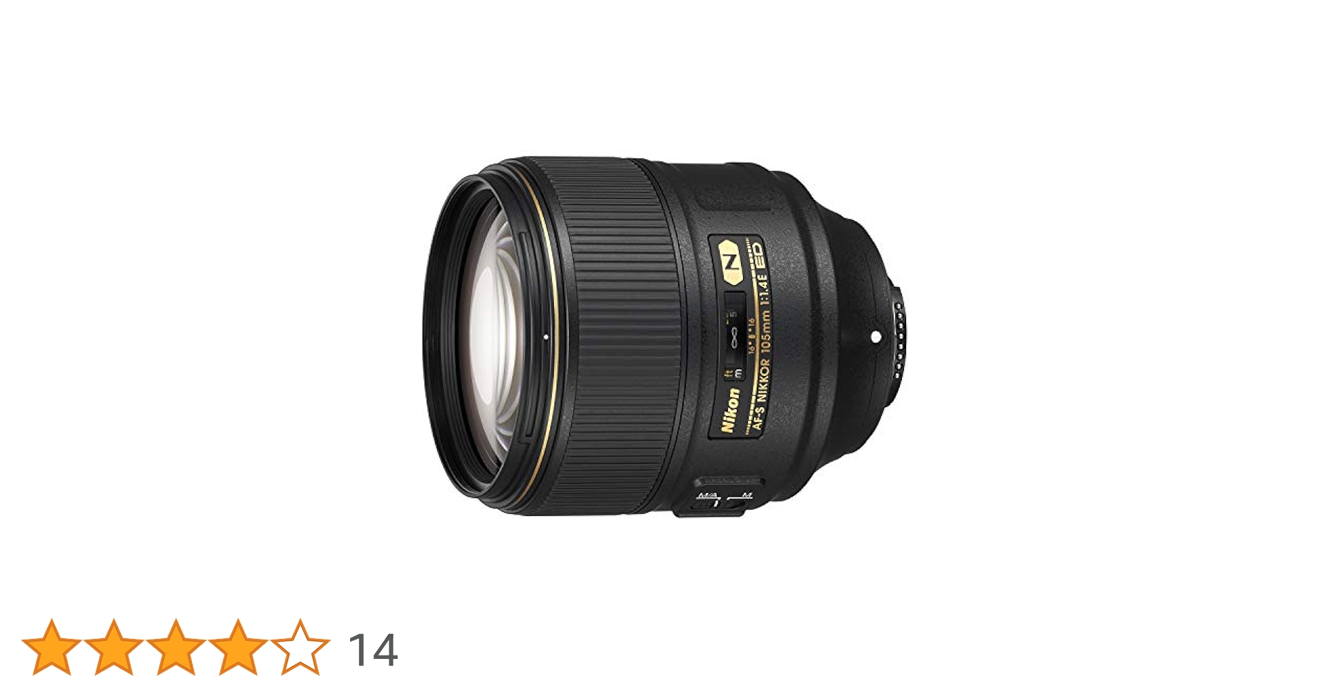Amazon.co.jp: Nikon 単焦点レンズ AF-S NIKKOR 105mm f/1.4E ED