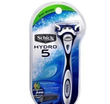 Schick Hydro 5 Razor (1 Razor Handle with 1 Cartridge)