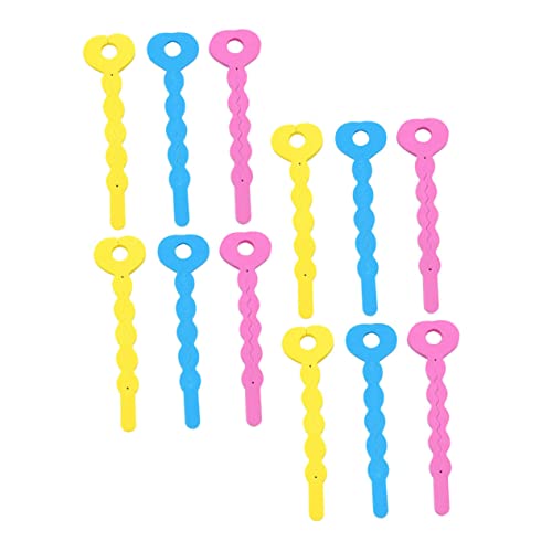 WRITWAA No Heat Sponge Curlers 24 Pieces Hair Curling Sticks Safe for Hair Random