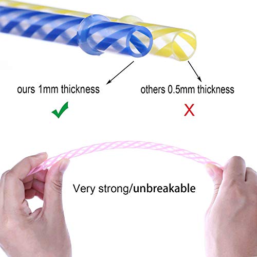 Dakoufish 12 pezzi 22,9 cm spessore cannucce