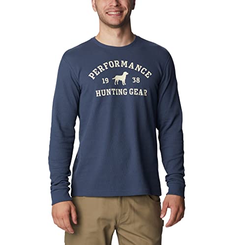 Columbia PHG University Waffle Manches Longues Homme T-shirt Outdoor Chaud