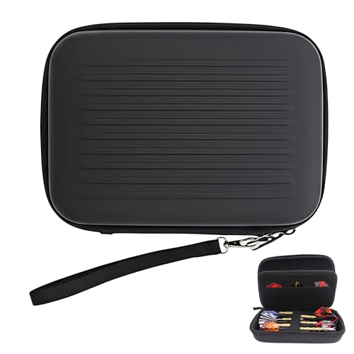 Zuuyye Dart Case Blaze Pro 6, torba do rzutek na 6 strzałek, profesjonalne etui do darta z ochroną EVA, przechowywanie całych strzałek (19,5 x 13,5 x 5 cm, 165 g)