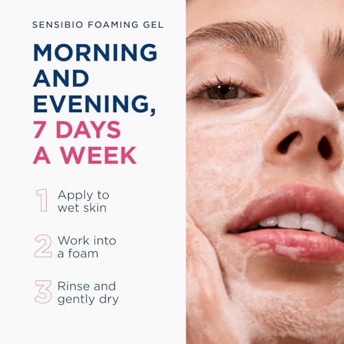 Image of Bioderma Sensibio Foaming Gel Cleansing and Make-Up Removing Refreshing feeling for Sensitive Skin Unscented