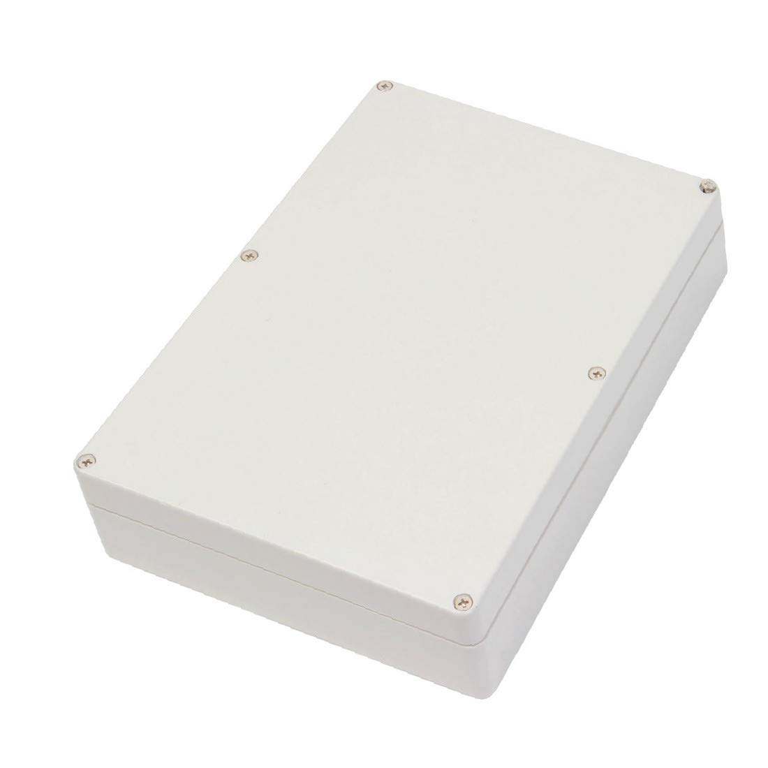 X-DREE Light Gray ABS Waterproof Sealed Electrical Junction Box 263x182x60mm(Scatola di giunzione elettrica sigillata impermeabile Grigio chiaro 263x182x60mm