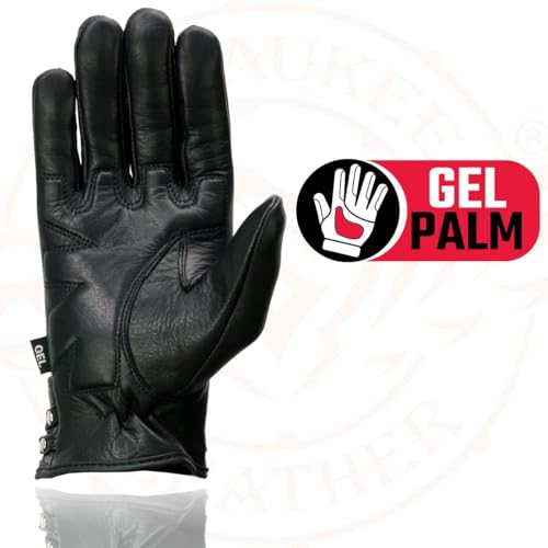 Image of Milwaukee Leather Women's Leather Lightweight Motorcycle Lined Driving Hand Gloves - X-Small