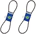 2 Pack Stens 265-603 OEM Replacement Belt Murray 037X38MA