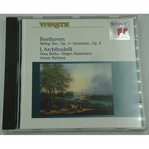 Trio pour cordes Op.3 [Audio CD]