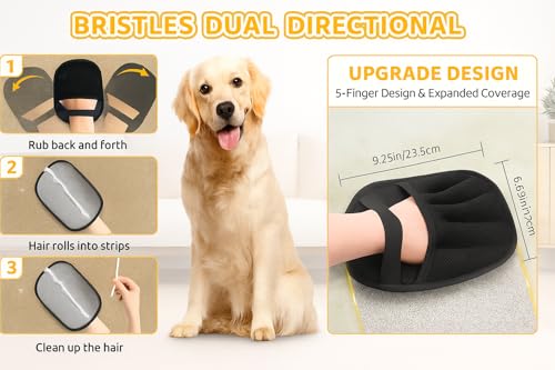 Groomie Roomie Deluxe 16-Piece Pet Grooming Kit with Carry Bag -Kit for Dogs & Cats – Quiet Clippers, Nail Grinder & Brushes - Image 8