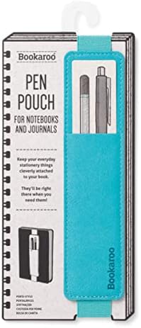 IF 40702 Bookaroo Pen Pouch Notebook/Pen Organiser Elasticated A5 Notebook -Brown