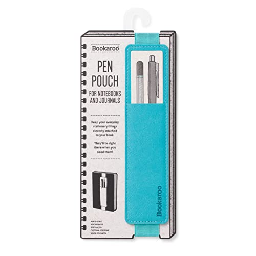 Bookaroo Pen Pouch - Turquoise