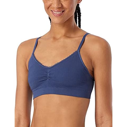 Schiesser Bustier Sujetador Azul Vaquero XXL para Mujer Cover