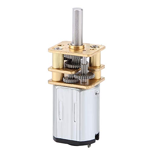 N20 DC 6V Miniature Gear Motor High Torque Electric Gear Motor Micro Gear Reducer for DIY RC Toys (Edition: 50RPM) - Image 3