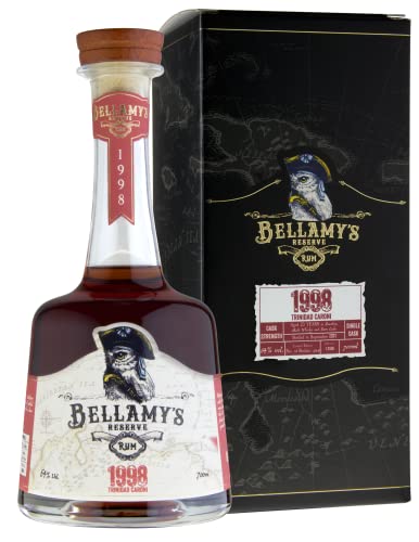 Bellamy's Reserve Rum 1998 Trinidad | Caroni Distillery | 23YO Single Cask Distilled 01/1998 Bottled 09/2021 at Cask…