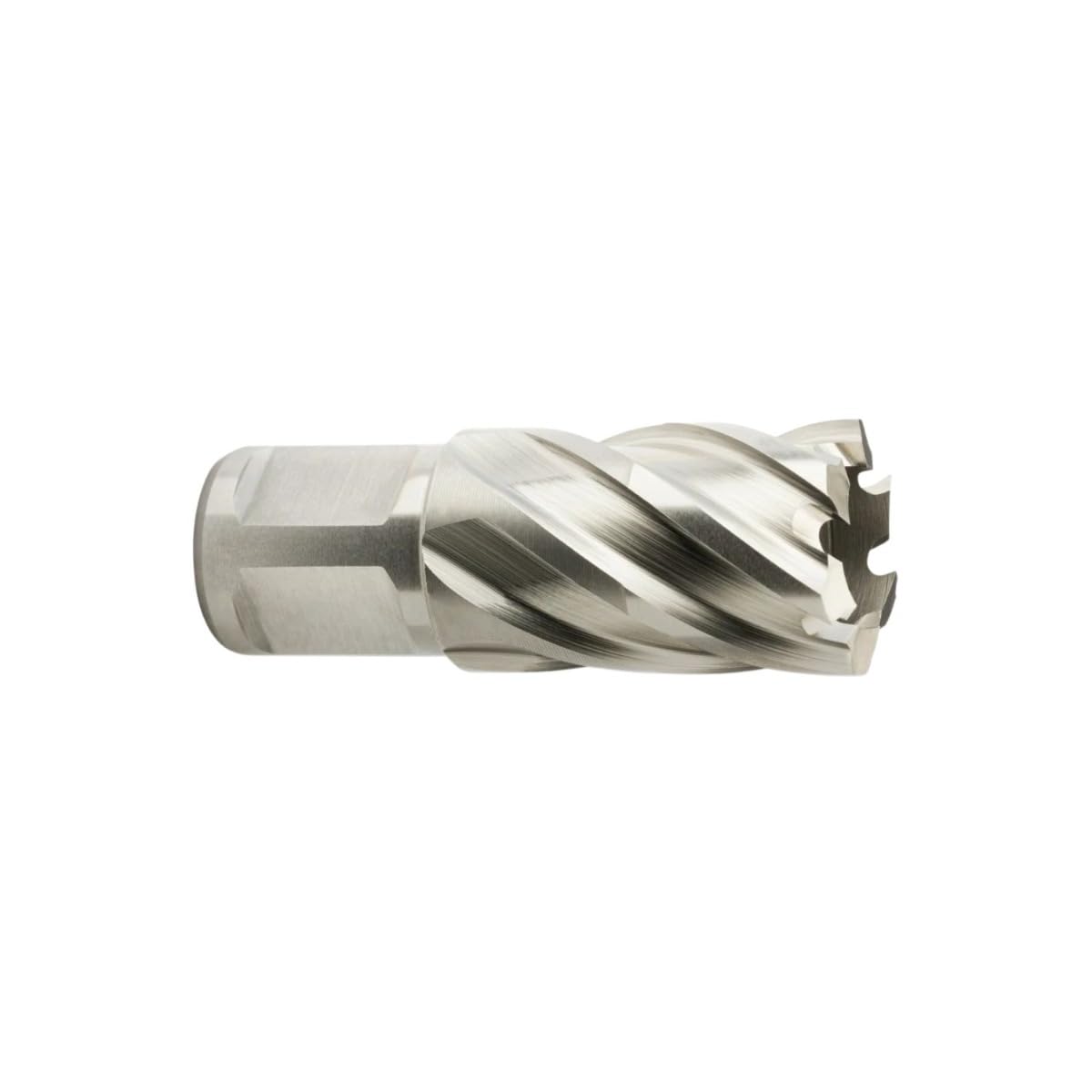 Jancy Slugger HSS Annular Cutter - ID Sharpened for Stack Drilling, High-Durability Steel, 1" Cutting Depth, 15/16" Bore Diameter, 3/4" Straight Shank - 63134238122