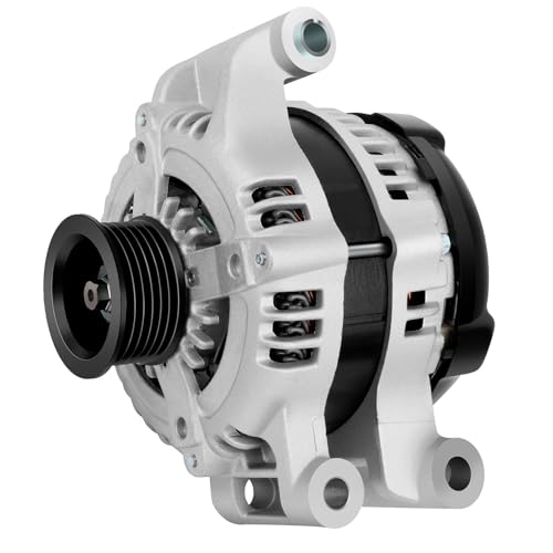 Image of SCITOO Alternator 11383 Fit for Charger 2008 2009 2010 08 09 10 2.7L 3.5L 5.7L 6.1L 2.7 3.5 5.7 6.1 421000-0620 11383-11382 04896805AE 4896805AE 12V 160Amp CW 6-Groove Pulley