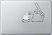 Produktbild MacDecalDe Katze CAT Baseball kompatibel mit/Ersatz für Apple MacBook Air Pro Car Auto Aufkleber Sticker Decal Skin