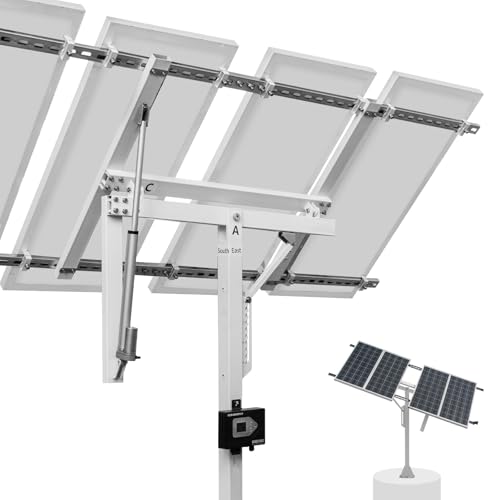 ECO-WORTHY Solarpanel Halterung Solar Tracker System (30% mehr...