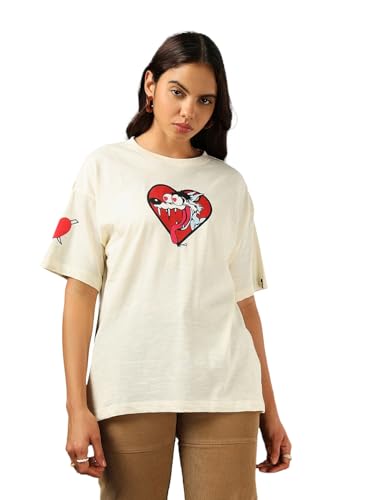 T-shirt pour femme grande taille en coton vêtement décontracté oversize